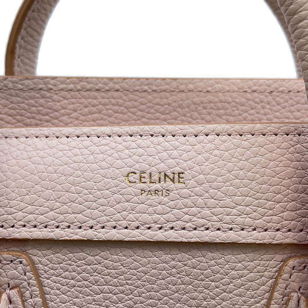 Celine Luggage Leather Handbag Shoulder - Picture 12 of 12